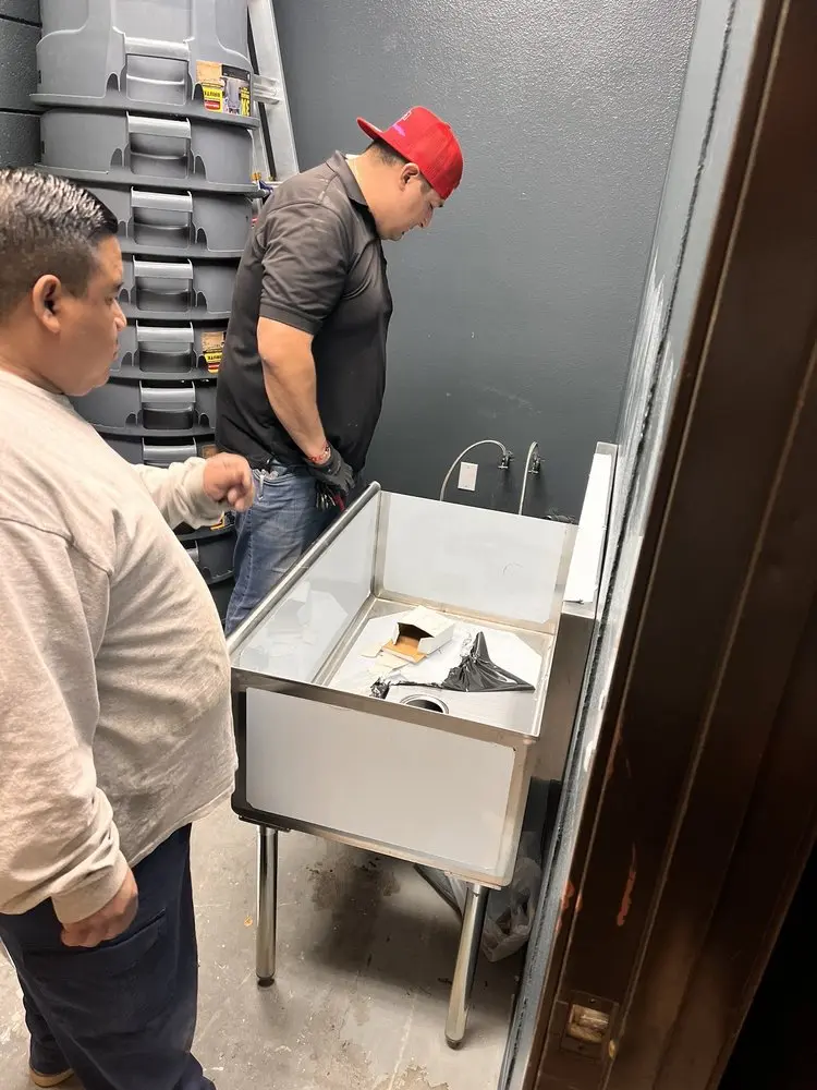 Commercial plumbing and sink installation in Near East Side